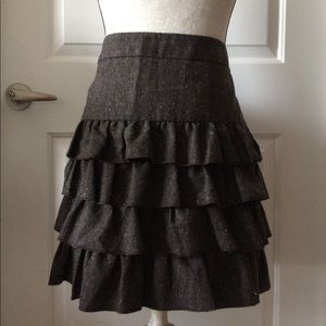 Ann Taylor LOFT ruffle skirt